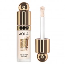 Консилер-флюид LUXVISAGE AQUA veil HYALURON COMPLEX, 101 тон